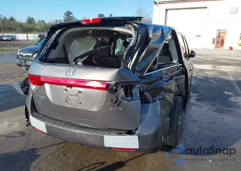 2014 Honda Odyssey Touring/Touring Elite from USA, damaged, VIN 5FNRL5H9XEB087655